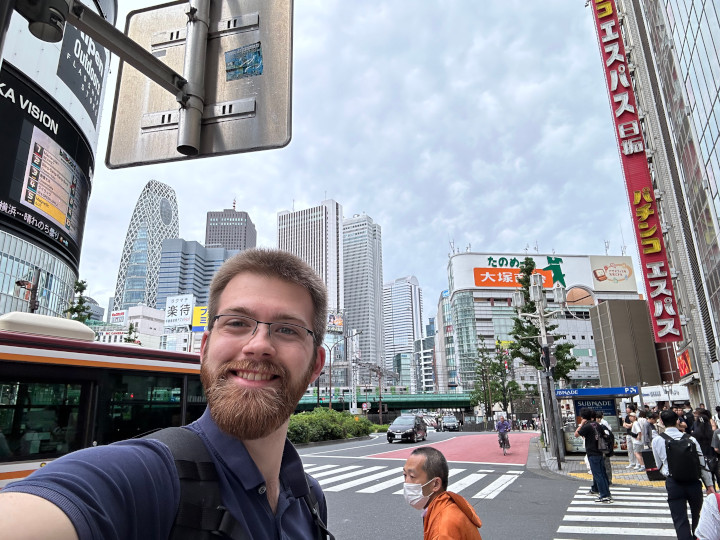 Selfie in Shinjuku